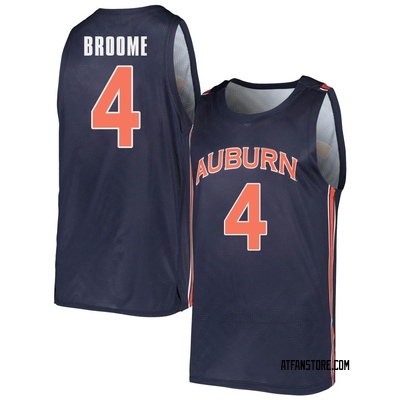 Men's Johni Broome Auburn Tigers Replica Basketball Jersey - Navy