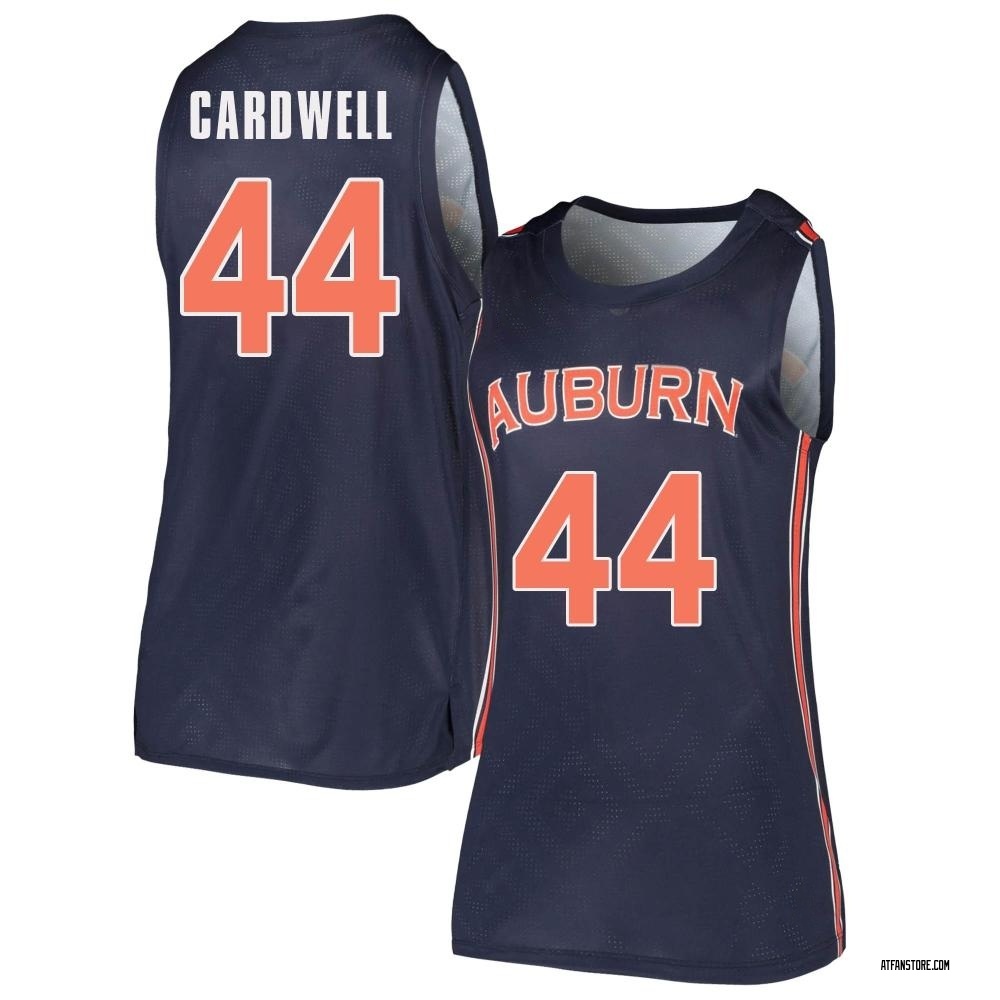 Women's Dylan Cardwell Auburn Tigers Replica Basketball Jersey - Navy