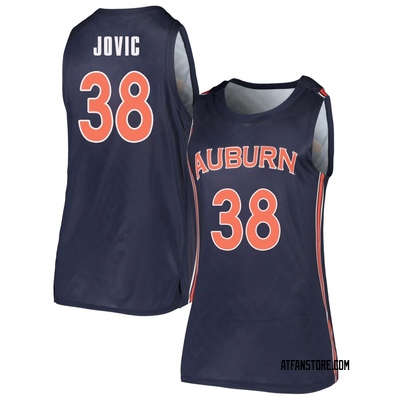 Women's Filip Jovic Auburn Tigers Replica Basketball Jersey - Navy