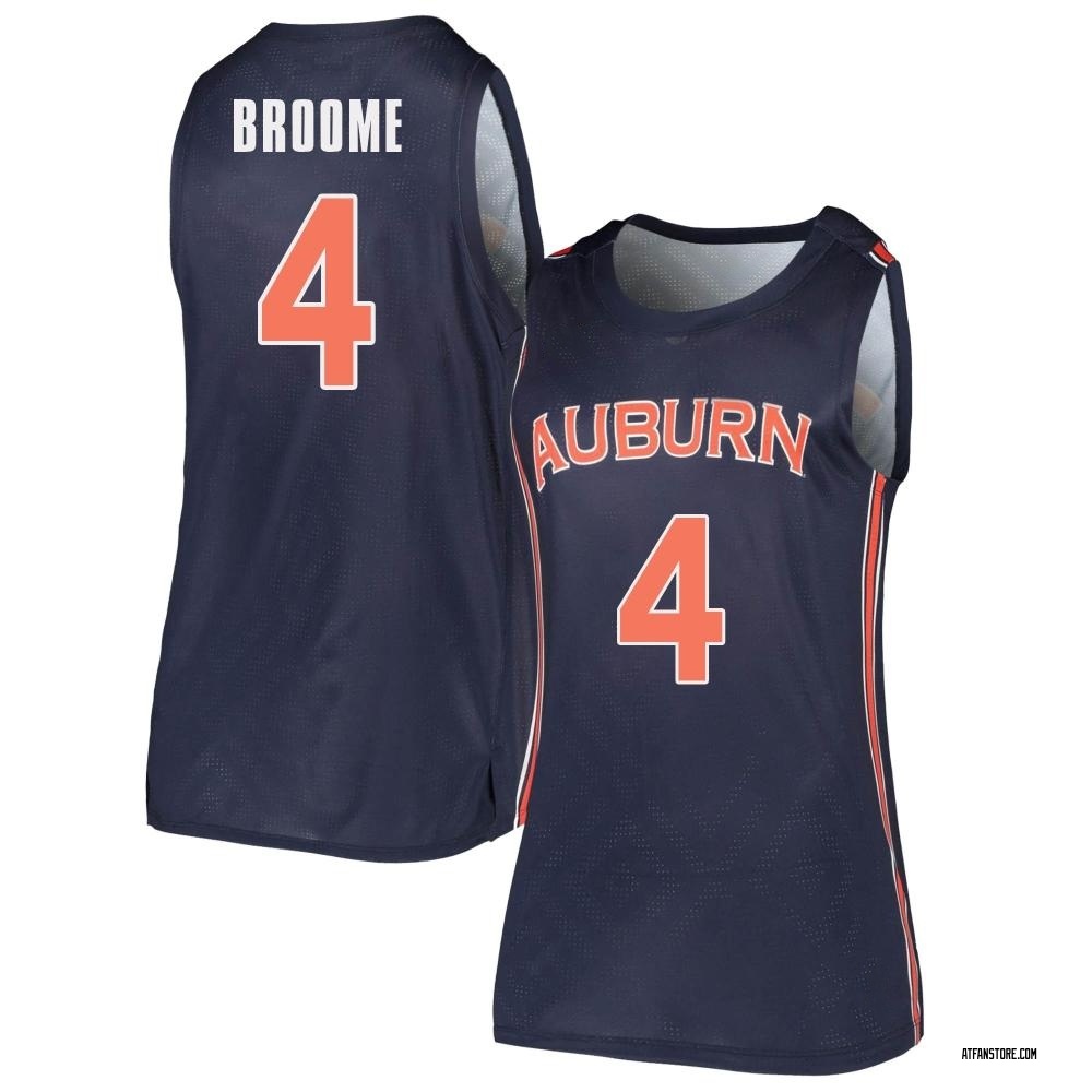 Women's Johni Broome Auburn Tigers Replica Basketball Jersey - Navy