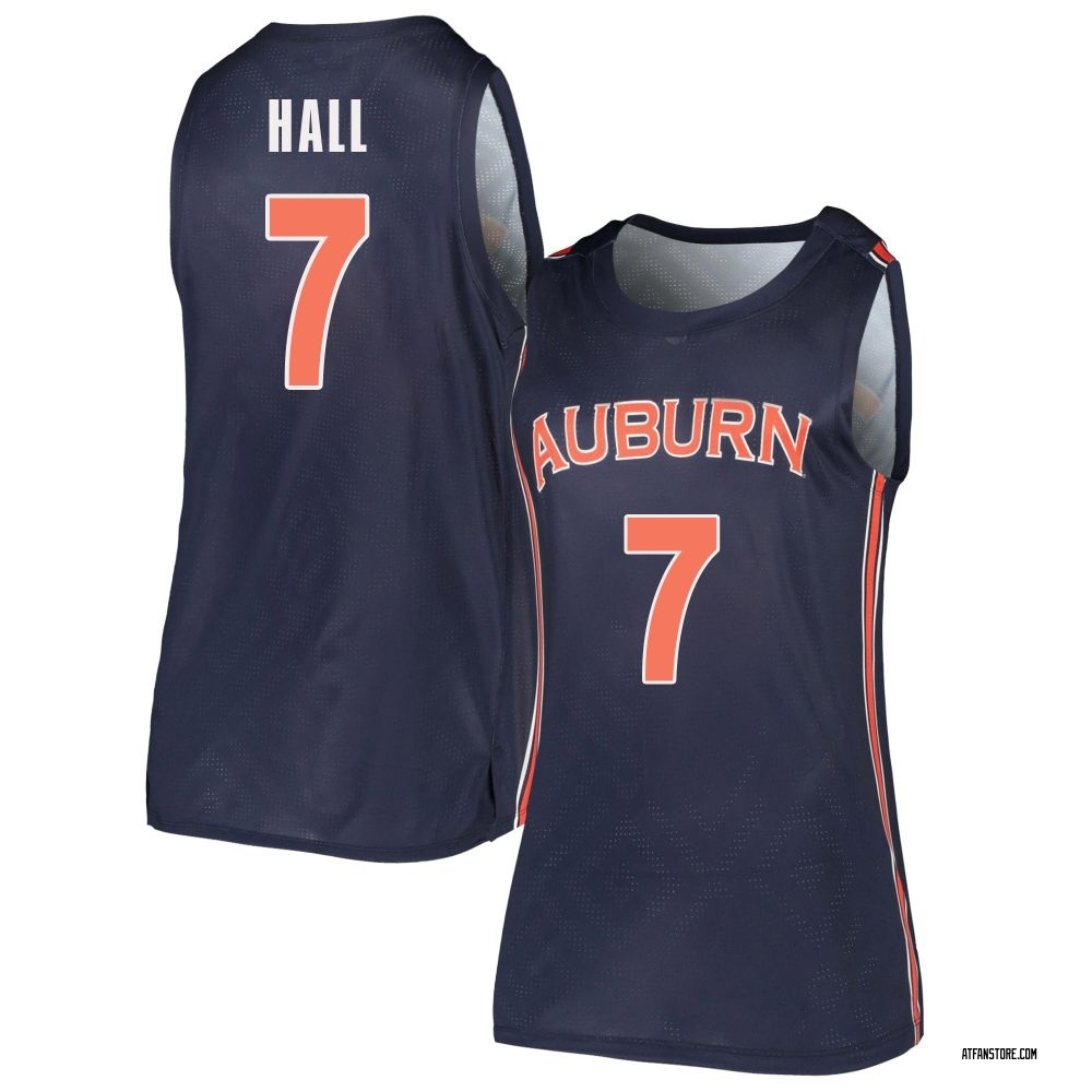 Women's Keyshawn Hall Auburn Tigers Replica Basketball Jersey - Navy