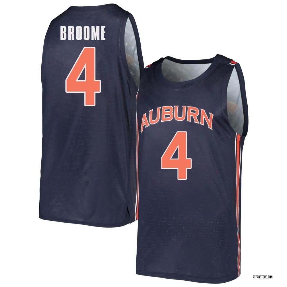 Youth Johni Broome Auburn Tigers Replica Basketball Jersey - Navy