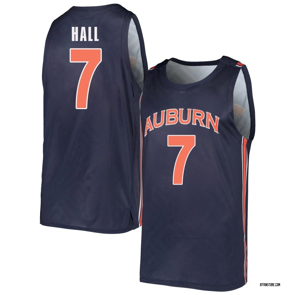 Youth Keyshawn Hall Auburn Tigers Replica Basketball Jersey - Navy